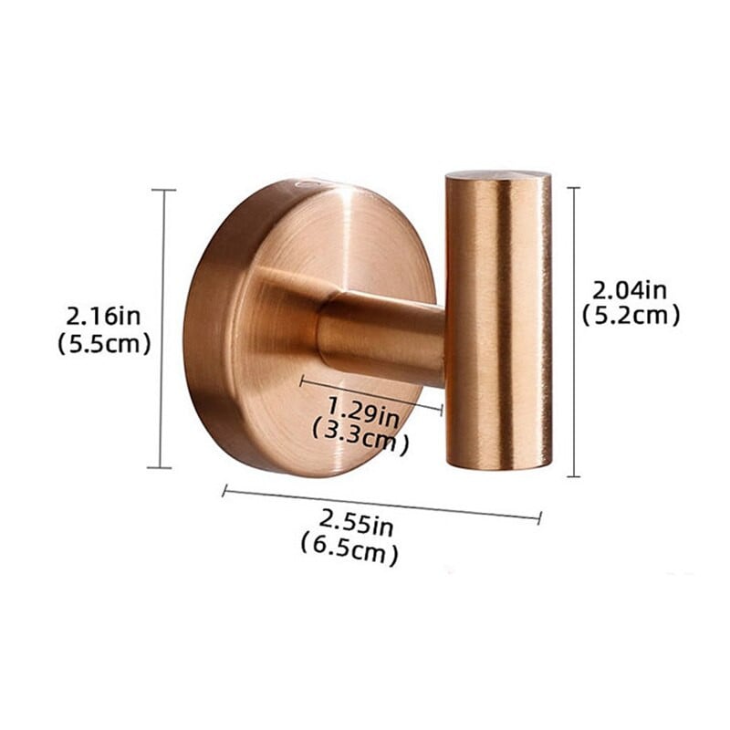 2 vnt Vonios kablys nerūdijančio plieno kablys Sunkus kabliukas vonios kambariui virtuvei svetainei viešbučio kabliukas