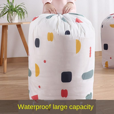 vanzlife Geantă pentru cărucior cu pilota de uz casnic de capacitate mare pentru bagaje în mișcare, ambalare haine, cuvertură, foldere de organizare