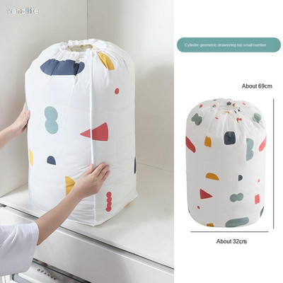 vanzlife Geantă pentru cărucior cu pilota de uz casnic de capacitate mare pentru bagaje în mișcare, ambalare haine, cuvertură, foldere de organizare