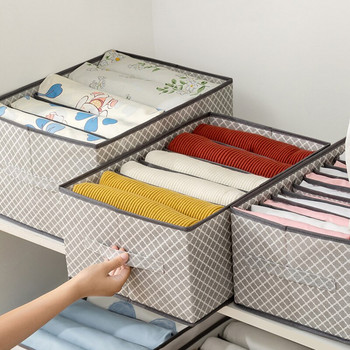 Organizer ντουλάπας για εσώρουχα Κάλτσες Home Divider ντουλάπι Storage Box Storage Non-woven for Clothes Αναδιπλούμενο Συρτάρι Organizer