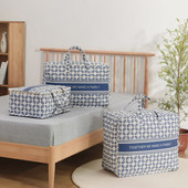 Összecsukható utazótáskák Nagy kapacitású gardrób Ruhaszervező Paplan Tárolótáskák Vízálló Kézitáskák Porálló Szekrényrendező