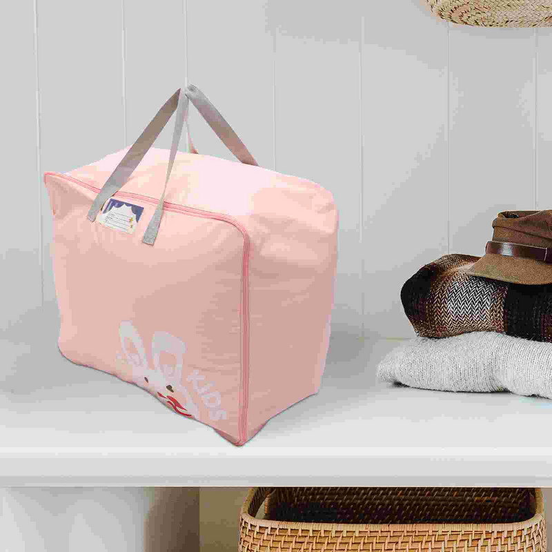 Vreća za pohranu Poplun Spremnik za posteljinu Deka Organizator Torbe za odjeću Veliki ormar od tkanine Kapacitet krpe Ručke Košare za džempere