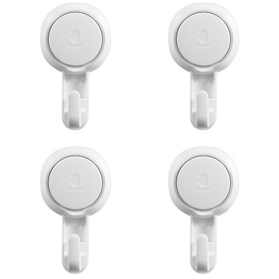 Praktikus vákuumos szívókorong horgok háztartási akasztó kampó nagy terhelésű otthoni fali akasztók fürdőszobai rendszerező