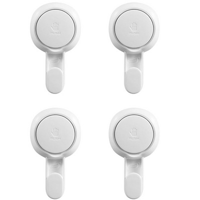 Praktikus vákuumos szívókorong horgok háztartási akasztó kampó nagy terhelésű otthoni fali akasztók fürdőszobai rendszerező