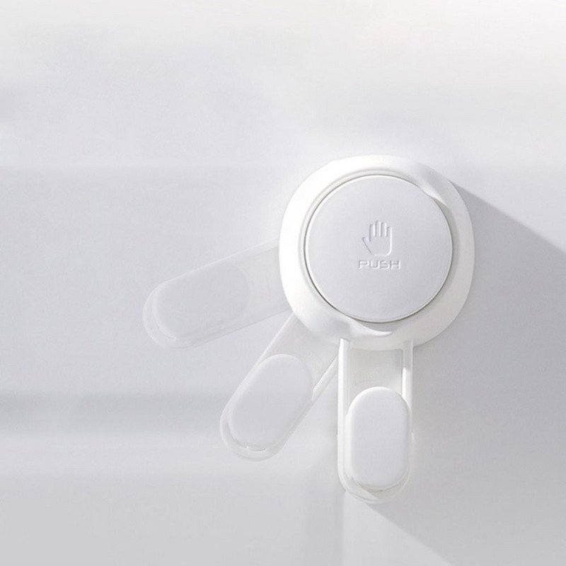 Praktikus vákuumos szívókorong horgok háztartási akasztó kampó nagy terhelésű otthoni fali akasztók fürdőszobai rendszerező