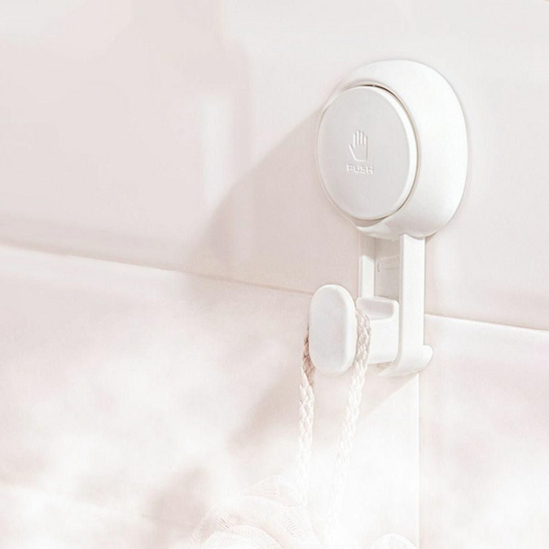 Praktikus vákuumos szívókorong horgok háztartási akasztó kampó nagy terhelésű otthoni fali akasztók fürdőszobai rendszerező