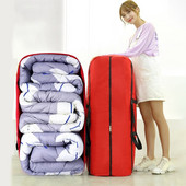 Nagy paplan tároló táska Vízálló ruhák Takaró Paplan Paplan Rendező Szekrény Ágynemű táskák Fogantyúkkal 40/105/125/150 L