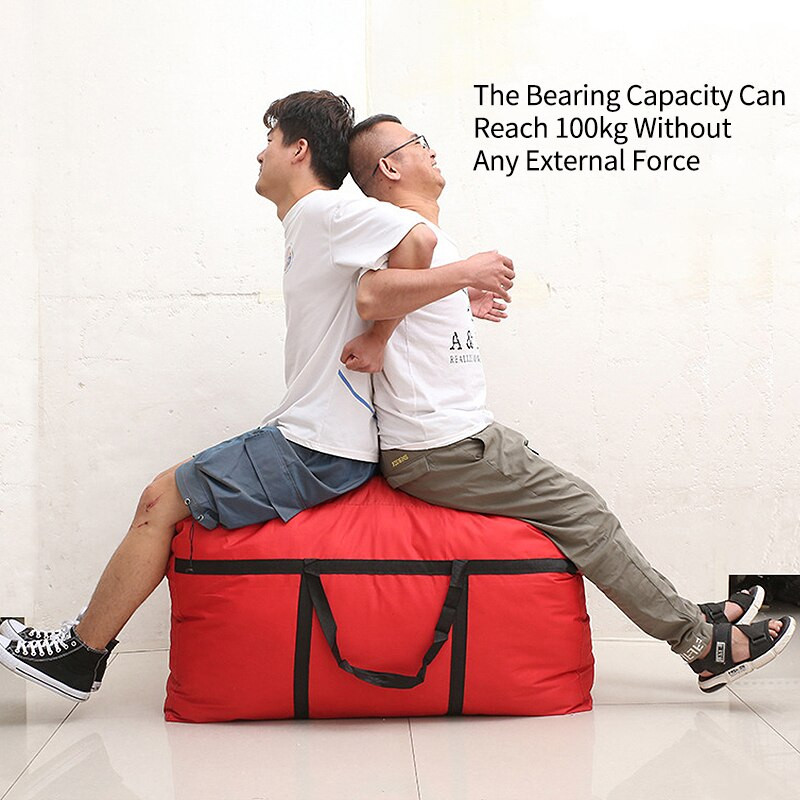 Nagy paplan tároló táska Vízálló ruhák Takaró Paplan Paplan Rendező Szekrény Ágynemű táskák Fogantyúkkal 40/105/125/150 L