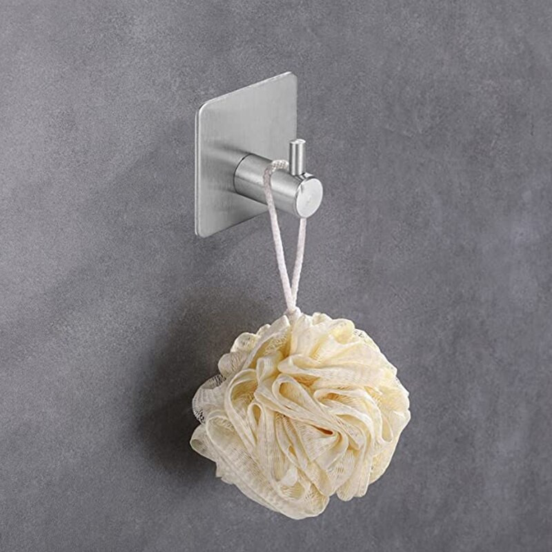 4 bucăți cârlig pentru prosoape, cârlig pentru halat, umeraș rezistent la ușă dulap haine cârlig dulap pentru baie bucătărie garaj