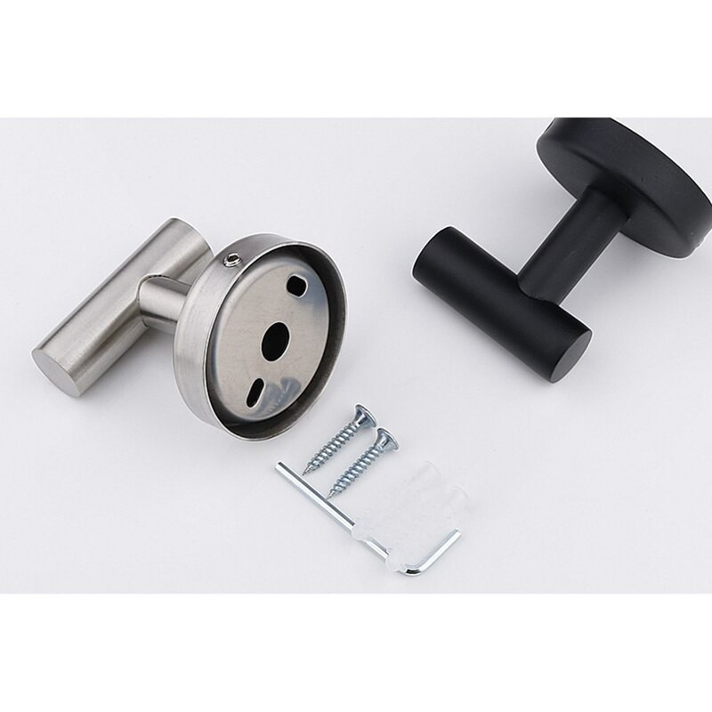 4 bucăți cârlig pentru prosoape, cârlig pentru halat, umeraș rezistent la ușă dulap haine cârlig dulap pentru baie bucătărie garaj