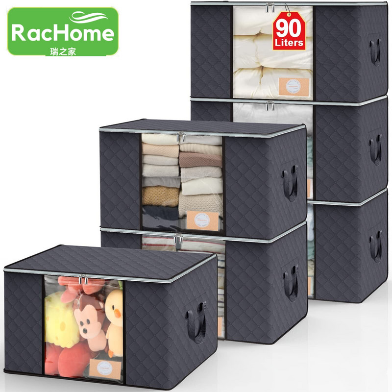 Ruhák Takarított Szervező Ruhásszekrény Rendezés Bőrönd tasak 6 db Takarók Tárolótáska Utazási tárolótáska szett Utazási szervezőtáska