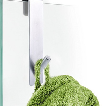 Γάντζοι από ανοξείδωτο ατσάλι Γάντζοι για παλτό Κρεμάστρα για πετσέτες μπάνιου πάνω από γάντζο πόρτας