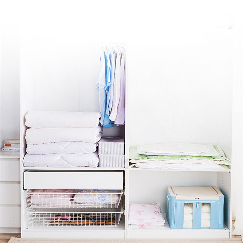 Kézi-szivattyús otthoni napi Kényelmes Vákuumos Tárolás Átlátszó tömítés Sűrített utazási Helytakarékos csomag Táskák