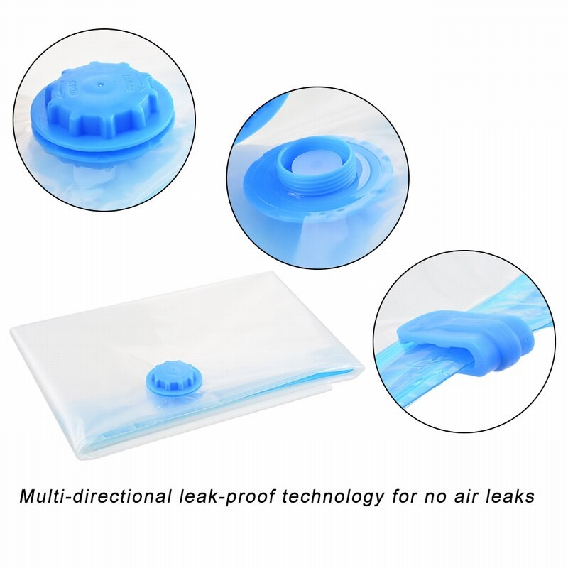 Kézi-szivattyús otthoni napi Kényelmes Vákuumos Tárolás Átlátszó tömítés Sűrített utazási Helytakarékos csomag Táskák