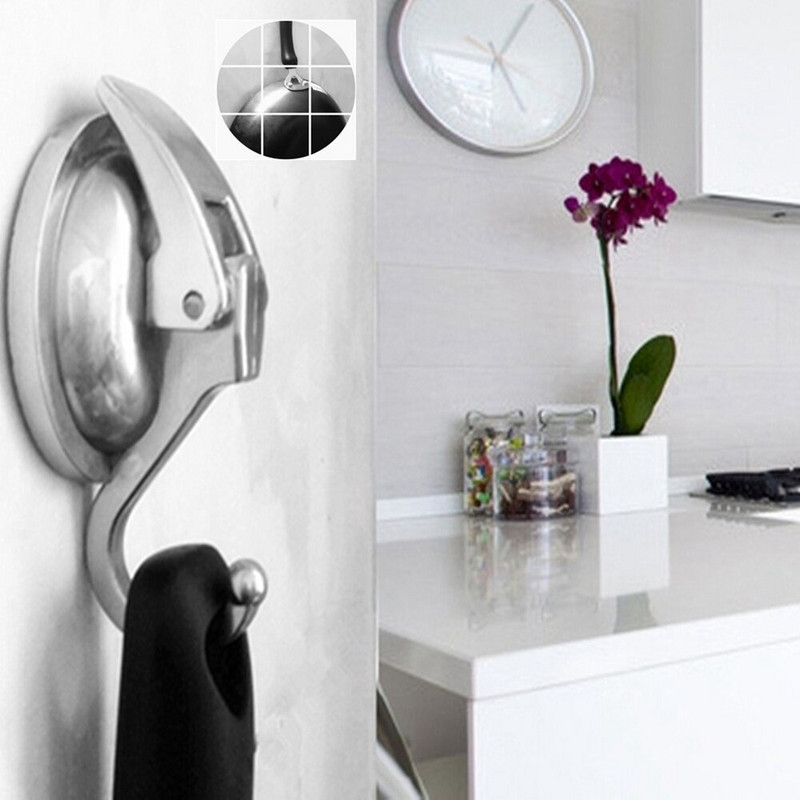 4 vnt. kabliukai, tvirti lipnūs durų sieniniai pakabos kabliukai, siurbiami, didelės apkrovos stovo puodelių siurblys virtuvės vonios kambariui