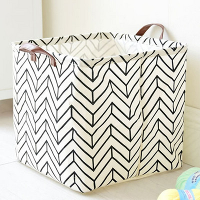 Recipiente din țesătură pentru depozitare Geantă de depozitare murdară Rufe haine Găleți de baie Cutie pliabilă Etichete pentru sertar pentru haine pentru bebeluși