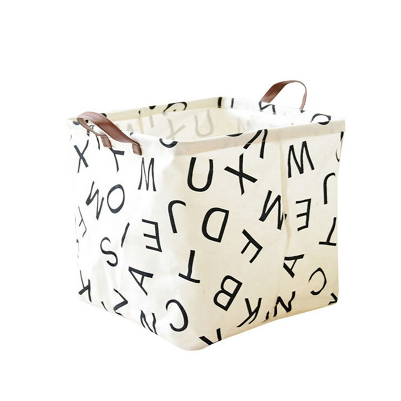 Recipiente din țesătură pentru depozitare Geantă de depozitare murdară Rufe haine Găleți de baie Cutie pliabilă Etichete pentru sertar pentru haine pentru bebeluși