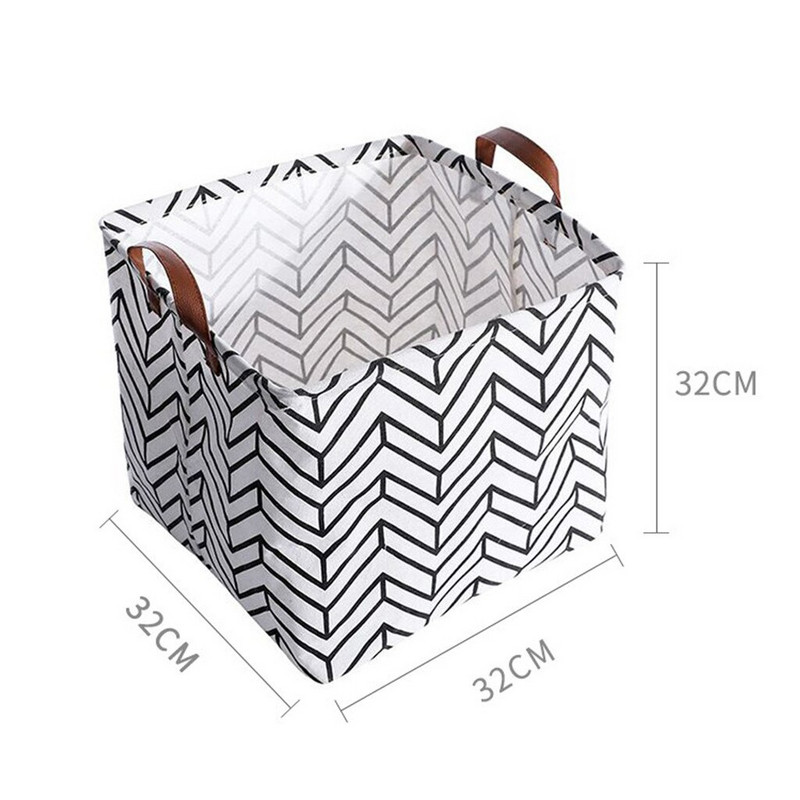 Recipiente din țesătură pentru depozitare Geantă de depozitare murdară Rufe haine Găleți de baie Cutie pliabilă Etichete pentru sertar pentru haine pentru bebeluși