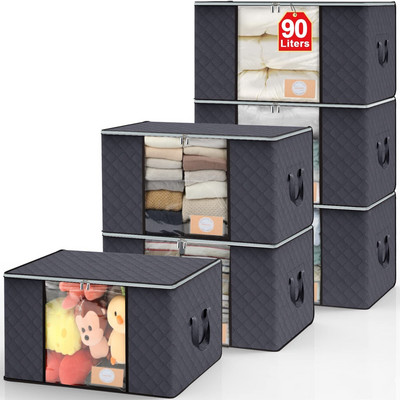 6 vnt. Kelioninio laikymo krepšio rinkinys Drabužiai Tvarkingas Organizatorius Drabužių spinta Tvarkykite lagaminą Krepšelis Kelioninis Organizatorius Krepšys Antklodės Laikymo krepšys