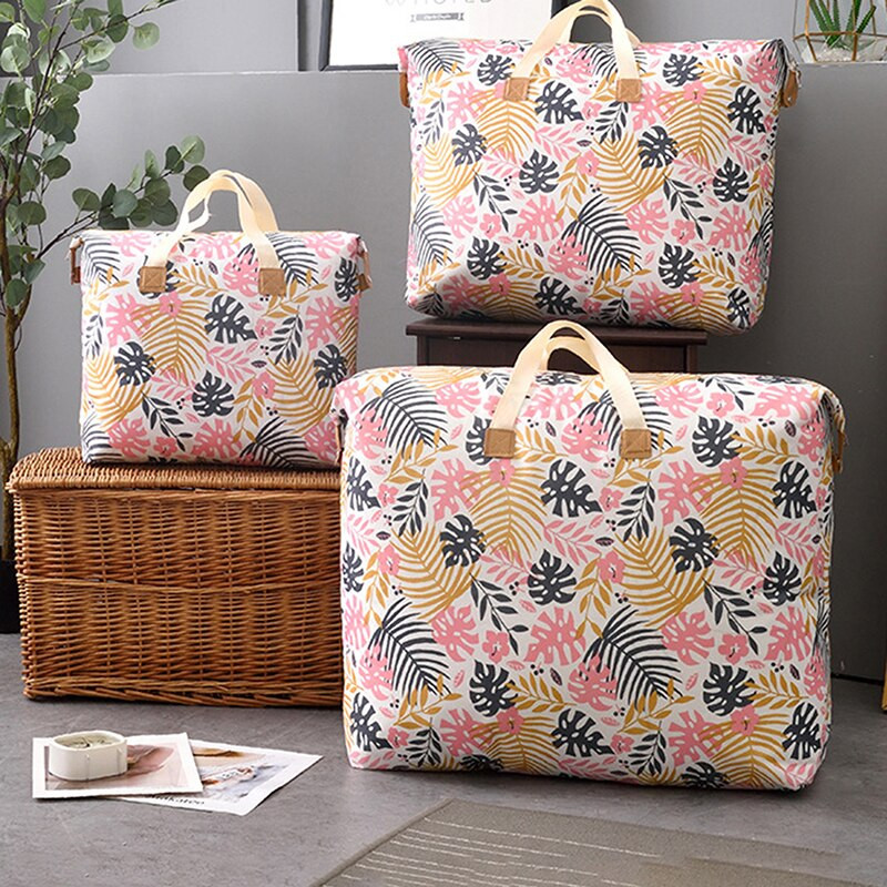 Nyomtatott paplan Ruhák Tárolótáska Összecsukható paplantakaró Válogatótáskák Porálló szekrény Ágy alatti Tároló Nedvességálló rendező