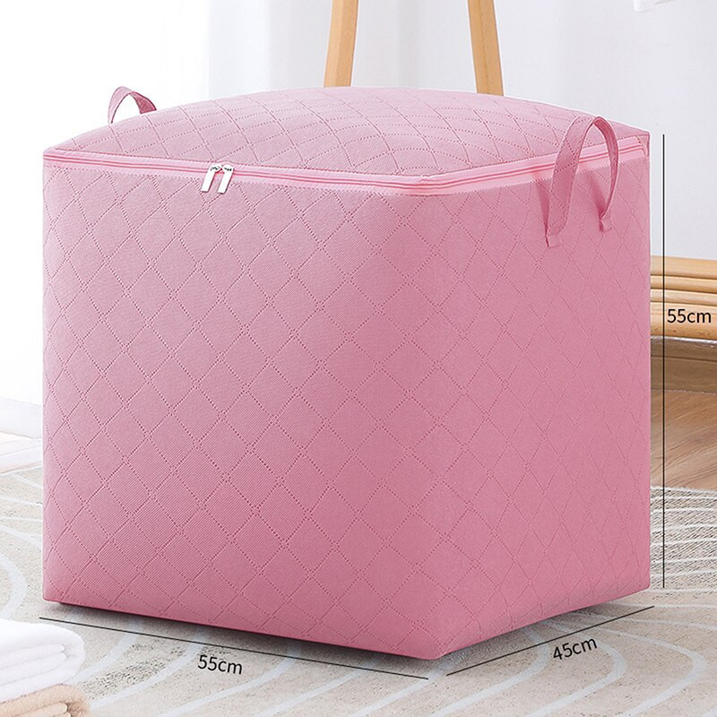 Geantă de depozitare haine nețesute Pilota pliabilă Dulap rezistent la praf Cutie de finisare Materiale de depozitare pentru acasă Genți spațiale Organizator