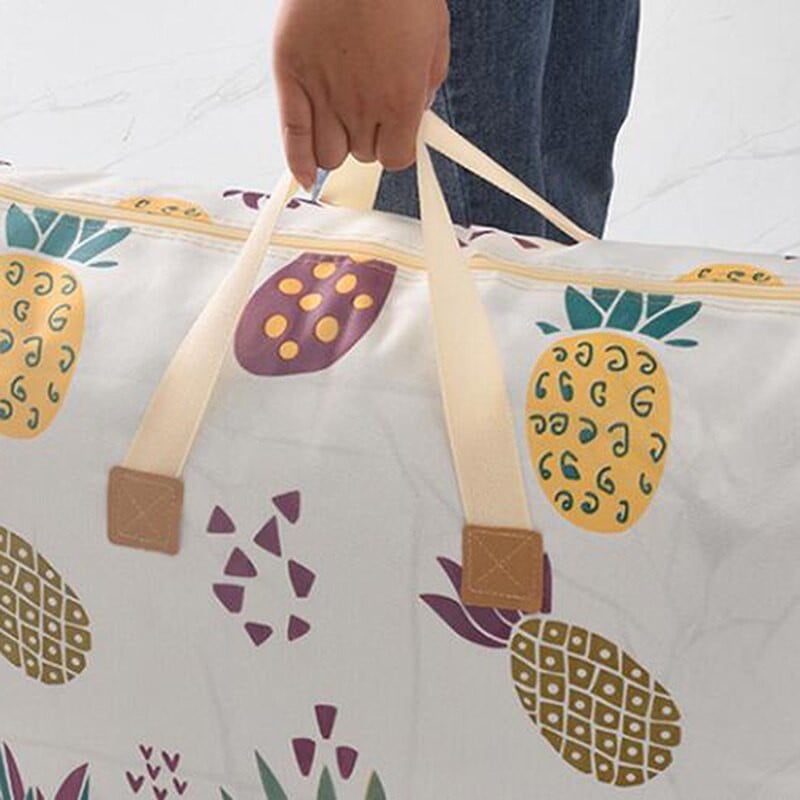 Spausdinta antklodė Drabužių laikymo krepšys Sulankstomas antklodės antklodės rūšiavimo maišeliai Dulkių nepraleidžianti spinta po lova Sandėliavimas Drėgmei atsparus organizatorius