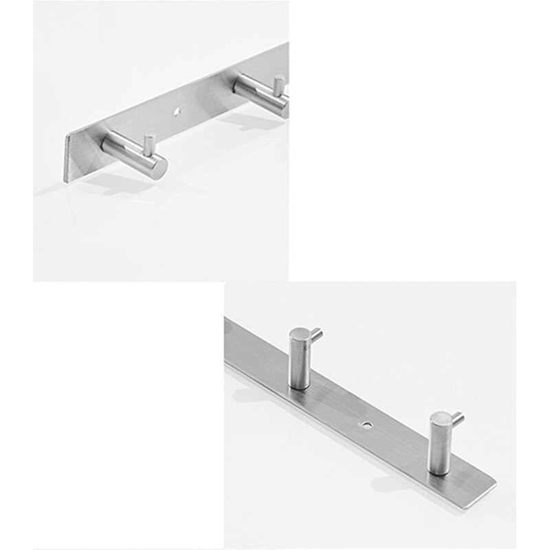 14In Rankšluosčių kabliukai Vonios paltų kablys nerūdijančio plieno sienoje montuojami kabliukai 4 tvirti kabliukai.