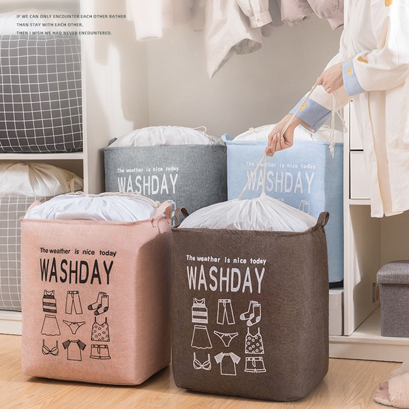 sandėris Drabužių organizatoriai antklodžių laikymo krepšiai nešvarių drabužių krepšelis skalbimo krepšys apatinių drabužių dėžutė Žaislų laikymo konteinerių stalčių organizatorius