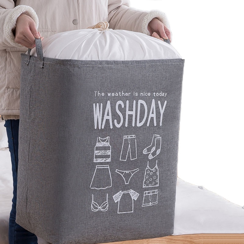 sandėris Drabužių organizatoriai antklodžių laikymo krepšiai nešvarių drabužių krepšelis skalbimo krepšys apatinių drabužių dėžutė Žaislų laikymo konteinerių stalčių organizatorius