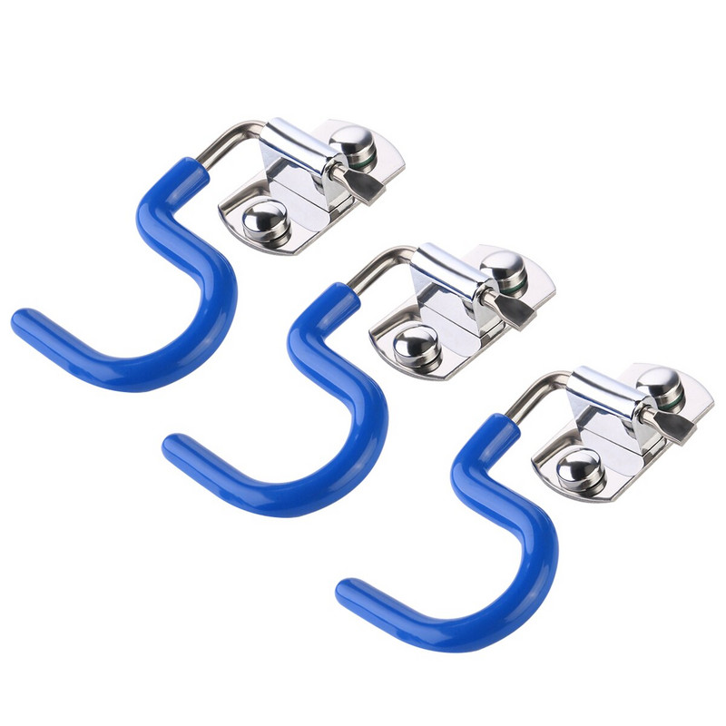 3 buc Umerașe montate pe perete din oțel inoxidabil Suporturi practice durabile de tip S Rafturi Cârlige pentru birou acasă