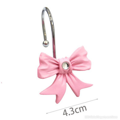 Cârlige pentru perdele roz Perdele de duș din oțel inoxidabil.