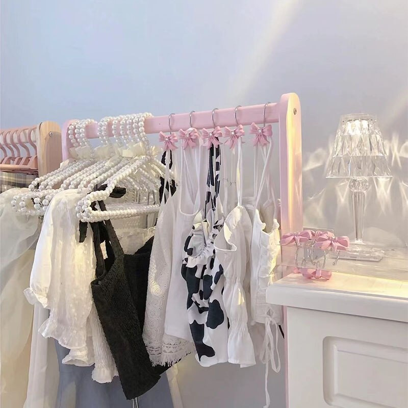 Cârlige pentru perdele roz Perdele de duș din oțel inoxidabil.