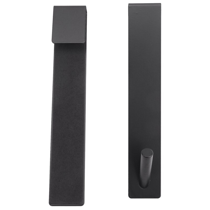 Törülközőtartó, meghosszabbított kampós üveg zuhanyajtótartó, rozsdamentes acél rúd akasztós tartó fürdőszobai polctartó rendszerező