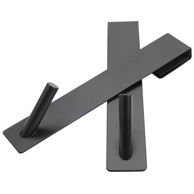 Törülközőtartó, meghosszabbított kampós üveg zuhanyajtótartó, rozsdamentes acél rúd akasztós tartó fürdőszobai polctartó rendszerező