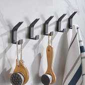 2/3/5/10 buc. Cârlig dublu fără găurire Cârlige pentru prosoape de baie Cârlige pentru haine Cârlig pentru haine pentru dormitor Accesorii pentru bucătărie pentru sufragerie