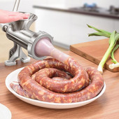 Stroj za punjenje kobasica Klistir Ručna posuda za mljevenje mesa Kobasica Napunjeno mljevenim mesom Mali ručno pokretani alatni stroj za meso i povrće
