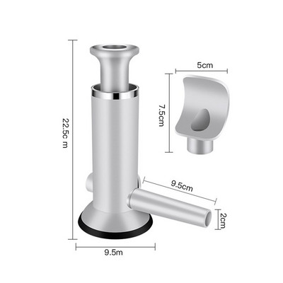 2-u-1 aparat za klistiranje mesnih okruglica Ručni stroj za punjenje kobasica Punilica za kobasice Kuhinjski procesor od nehrđajućeg čelika Alat za domaće kobasice
