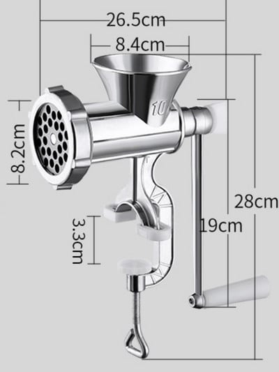 Stroj za klistir kućanski ručni stroj za mljevenje mesa stroj za ručnu izradu kobasica stroj za kobasice sjeckalica za mljevenje paprike