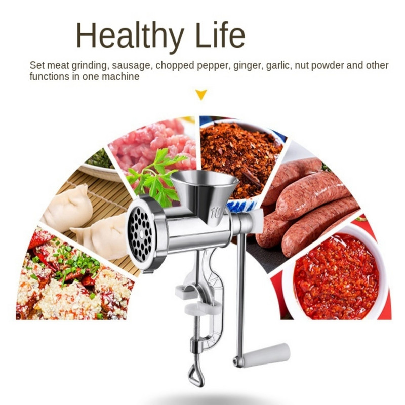 Stroj za klistir kućanski ručni stroj za mljevenje mesa stroj za ručnu izradu kobasica stroj za kobasice sjeckalica za mljevenje paprike
