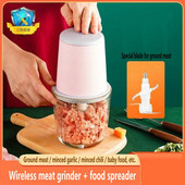 Električni mlin za meso u kućanstvu dodatak dječjoj hrani višenamjenski kuhinjski stroj za kuhanje stroj za rezanje povrća