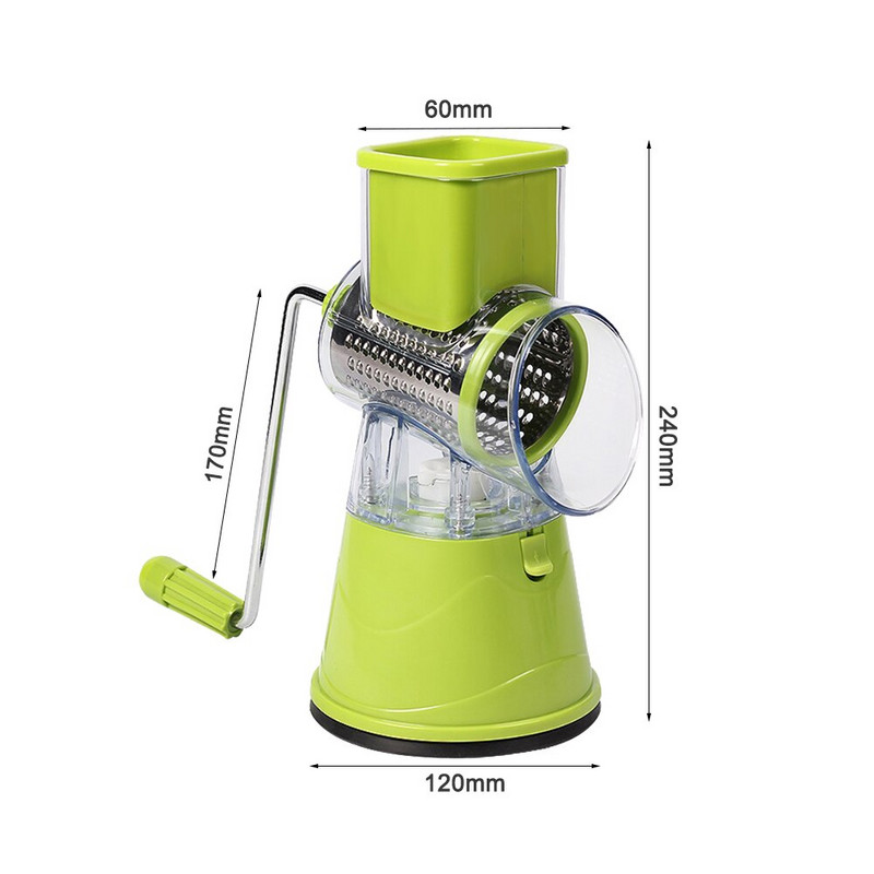 Rezač za meso Okrugli Rezač Rende Krumpir Mrkva Sjeckalica za sir Procesor hrane Sjeckalica za povrće Kuhinjski uređaji Također