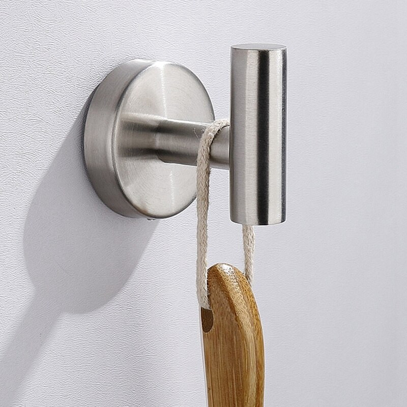 4 bucăți cârlig pentru prosoape, cârlig pentru halat, umeraș rezistent la ușă dulap haine cârlig dulap pentru baie bucătărie garaj