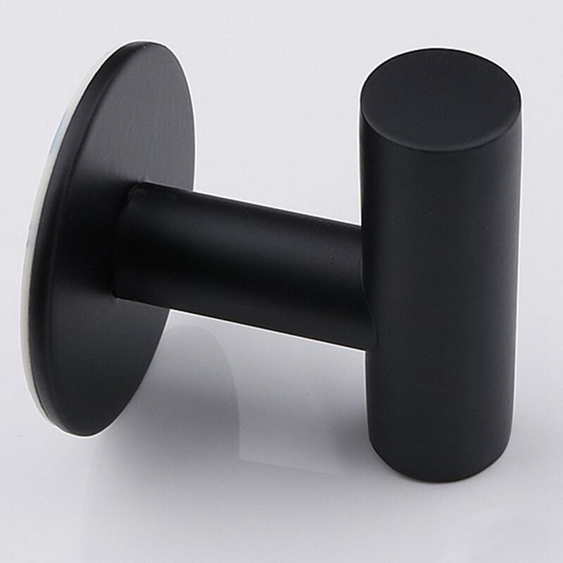 2 vnt. lipnus kabliukas nerūdijančio plieno chalato kabliukas, tvirtas kabliukas vonios kambariui virtuvei svetainė viešbutis