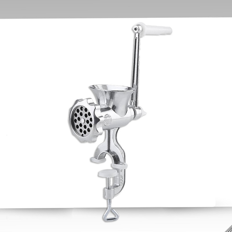 Ručni mlin za meso od nehrđajućeg čelika Ručna ručna mašina za mljevenje mesa Punilica za punjenje kobasica Kućna mljevena mašina za proizvodnju kobasica
