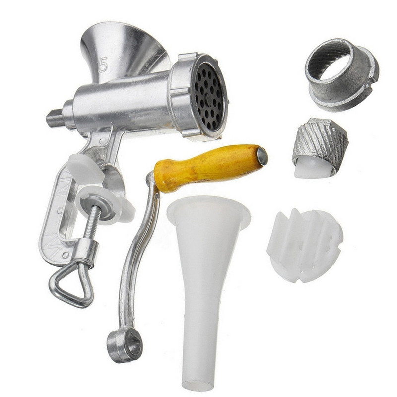 Aluminijska legura ručni mlin za meso rezanci kobasica ručni uređaji za izradu mljevenje kućni kuhinjski alati za kuhanje procesor hrane