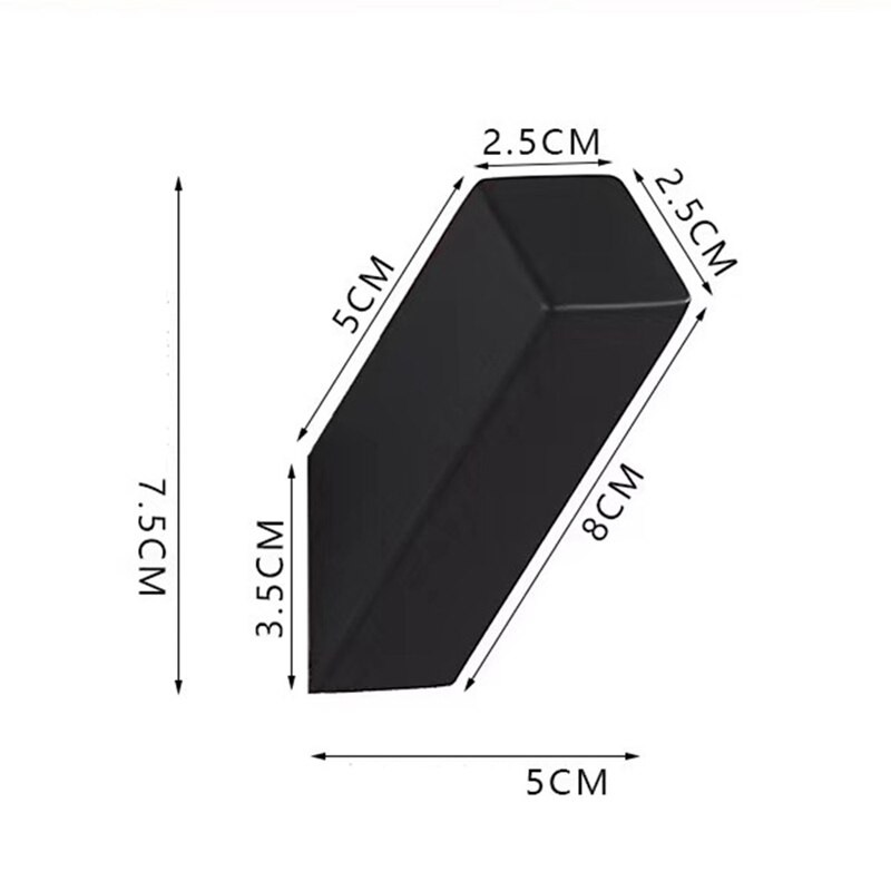 6 db matt fekete törülközőkampó fürdőszobába nappaliba szállodába falra szerelhető horgok rozsdamentes acél kabát köntös kampók