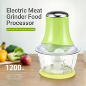 Mașină de tocat carne electrică multifuncțională Robot de bucătărie din oțel inoxidabil pentru tăietorul de legume și fructele cuburi de ceapă Blender tocător