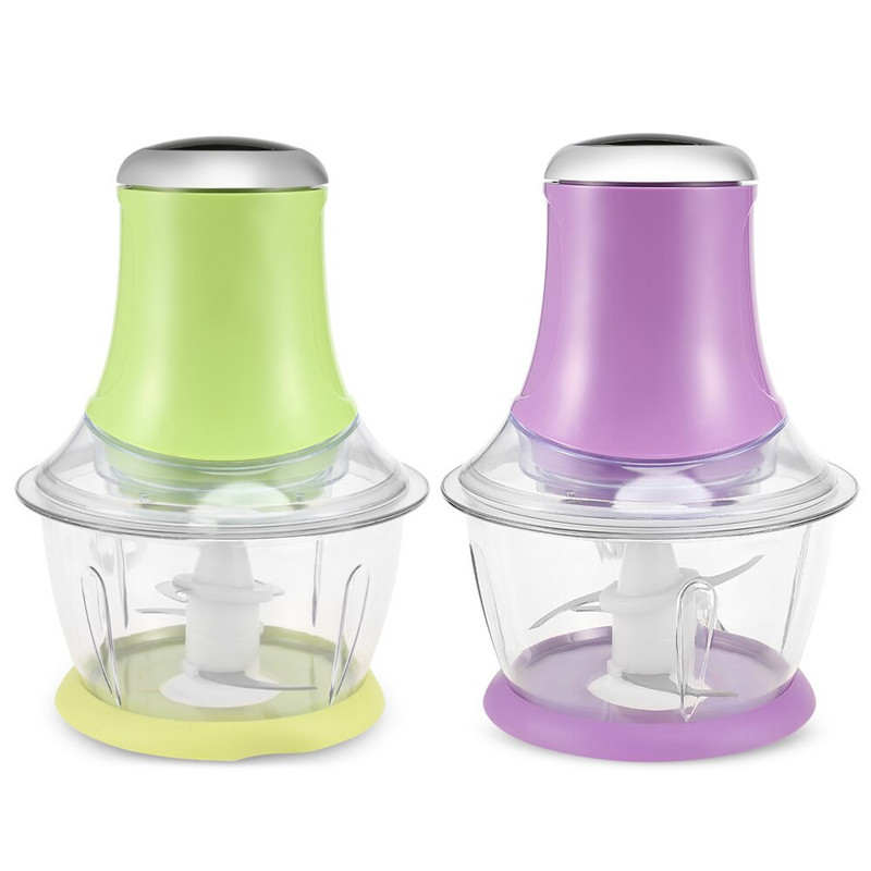 Mașină de tocat carne electrică multifuncțională Robot de bucătărie din oțel inoxidabil pentru tăietorul de legume și fructele cuburi de ceapă Blender tocător