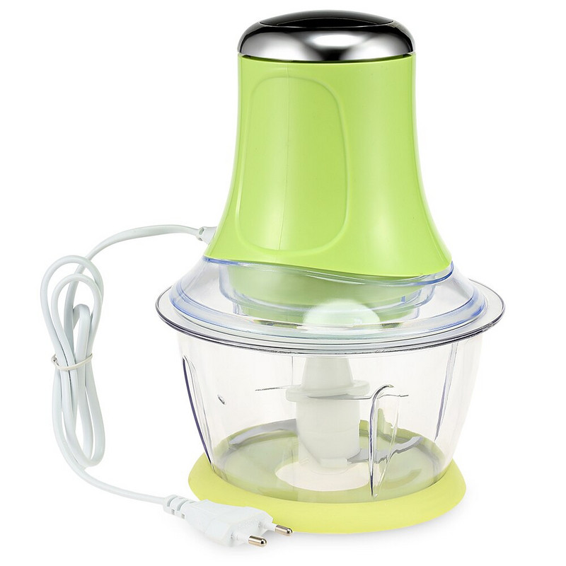 Mașină de tocat carne electrică multifuncțională Robot de bucătărie din oțel inoxidabil pentru tăietorul de legume și fructele cuburi de ceapă Blender tocător