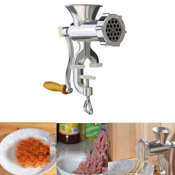 Χειροκίνητο κράμα αλουμινίου Μύλος κρέατος Noodle Sausage Gadgets Handheld Making Mincer Home Κουζίνα Εργαλεία Μαγειρικής Επεξεργαστής τροφίμων
